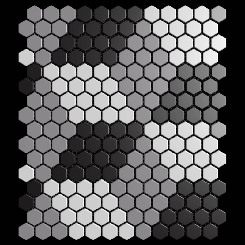 Honeycomb Cube Hexagon Mosaic Tile